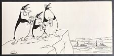 TINTIN Rare carte de voeux Hergé 1957 Expédition antarctique belge Comme neuve d'occasion  Metz-