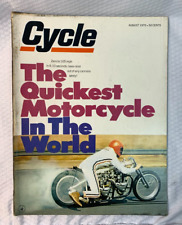 Revista Cycle agosto 1970 segunda mano  Embacar hacia Mexico