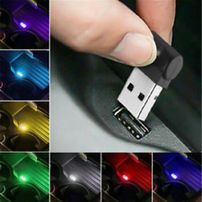 Usado, 1 pieza Colorida Mini USB LED Luz Automóvil Decoración Interior Atmósfera Neón Lámpara Ambiental segunda mano  Embacar hacia Argentina