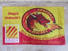 Drapeau supporter dragons d'occasion  Nîmes