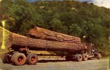Log truck logging for sale  Harvard