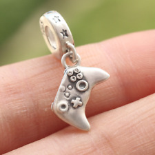 3D Gamepad  JoyStick Joypad Game Controller Charm Dangle In 925 Sterling Silver for sale  Shipping to South Africa