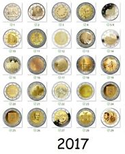 Brugt, 2 Euro 2017 Commemorative Coin-all countries available-Birds. - til salg  Sendes til Denmark