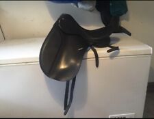 Dressage saddle black for sale  CARNFORTH