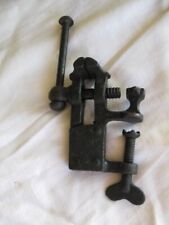 Antique Miniature clamp on Table VICE with Anvil.Clock / Model Maker.LOT No.1. for sale  Shipping to South Africa