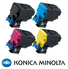 4 tóneres originales Konica Minolta MagiColor 4750 DN EN TNP18K TNP19C TNP19M TNP19Y segunda mano  Embacar hacia Argentina