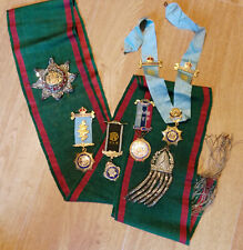 Vintage oddfellows sash for sale  BETCHWORTH