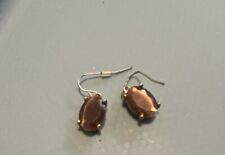 Earrings brown stone for sale  Edmond