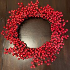 Red berry wreath for sale  Stafford