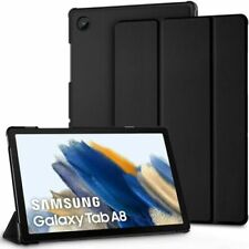 Used, For Samsung Galaxy Tab A8 10.5" Leather Smart Stand Case X200/X205 Tablet Cover for sale  Shipping to South Africa