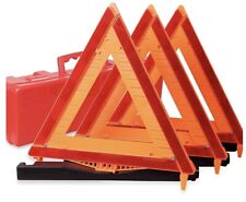 Paquete de 3 triángulos de seguridad reflectantes de advertencia de emergencia aprobados por el PUNTO modelo 1005 segunda mano  Embacar hacia Argentina