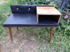 telephone table seat mid century for sale  LONDON