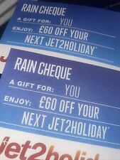 Jet2holidays voucher holiday. for sale  SOUTHPORT