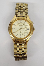 seiko gold tone mens watch for sale  Hickory