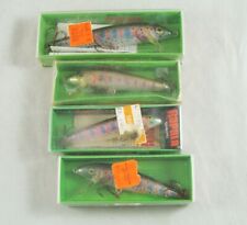4 RAPALA COUNTDOWN Minnow Lures - Rainbow Trout Color, used for sale  Shipping to South Africa