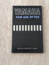YAMAHA JAPAN - RAM 64K BYTES MCD64 MEMORY CARD. segunda mano  Embacar hacia Argentina