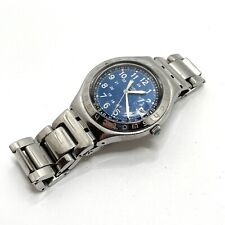 Relógio Swatch Irony aço inoxidável mostrador azul comprar usado  Enviando para Brazil