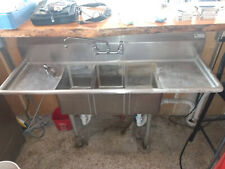 three compartment sink for sale  Madison