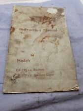 BSA, BANTAM INSTRUCTION MANUAL D1 125cc and D7 175cc , used for sale  SLEAFORD