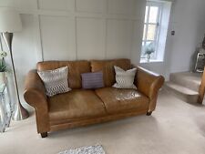 Tan brown leather for sale  SHEFFIELD