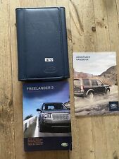06-10 FREELANDER 2 OWNERS HANDBOOK MANUAL AND WALLET Print 2007 Ref14712 for sale  Shipping to South Africa