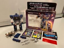 Transformers soundwave boxed for sale  WHITBY