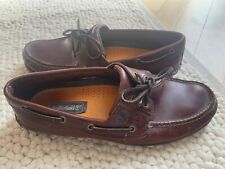 Timberland brown leather for sale  ASCOT
