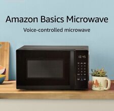 Micro-ondas Amazon Basics, pequeno, 0,7 pés cúbicos Pés, 700W, funciona com Alexa comprar usado  Enviando para Brazil