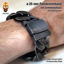 Panzerarmband herren breit gebraucht kaufen  München