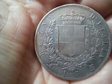 5 lire 1864 usato  Como