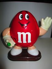 Dispensador de nozes de chocolate vermelho vintage M&M 10 polegadas comprar usado  Enviando para Brazil