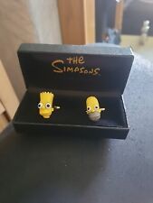 Simpsons cufflinks for sale  STOKE-ON-TRENT