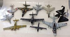 Used, Selection Of 9 Model Aeroplanes Mix Of Die Cast And Plastic for sale  RUGBY