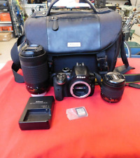 Kit de câmera digital Nikon D3400 24.2MP DSLR com lente 18-55mm 70-300mm comprar usado  Enviando para Brazil