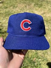 De colección años 90 Chicago Cubs especialidades deportivas Snapback logotipo liso sombrero lana MLB segunda mano  Embacar hacia Argentina