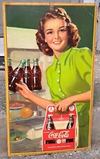 cardboard soda sign for sale  Syracuse