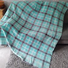 Vintage checked blue for sale  WOKING