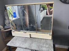 Vintage three mirrored for sale  Shipping to Ireland
