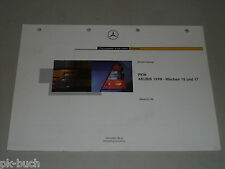 Material de entrenamiento Mercedes Benz transmisión motor 722.7 M104, 02/1998 segunda mano  Embacar hacia Argentina