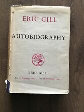 Gill eric autobiography for sale  CHICHESTER