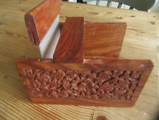 Carved wood cutter for sale  TIVERTON