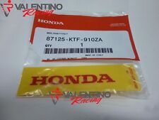 Adesivo honda rosso usato  Caserta