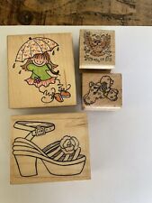Rubber stamp set for sale  MANSFIELD