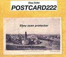 Usado, Cartão postal antigo CT South Norwalk 1901-07 UDB VISÃO OLHO DE PÁSSARO Connecticut comprar usado  Enviando para Brazil