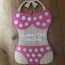 Countdown bikini body for sale  NEWENT