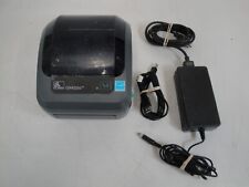 ZS4F2 ZEBRA GX420D THERMAL LABEL BARCODE PRINTER W/ POWER SUPPLY AND USB CABLE for sale  Shipping to South Africa