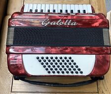 Galotta bass accordion for sale  LYTHAM ST. ANNES