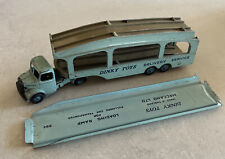 Used, ORIGINAL Dinky Toys Bedford Pullmore Car Transporter + RAMP (RARE) No 582 & 994 for sale  WIMBORNE