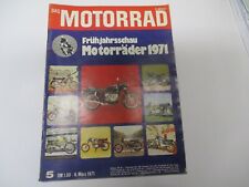 Motorrad zeitschrift 1971 gebraucht kaufen  Gütersloh