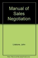 Manual sales negotiation for sale  Shipping to Ireland
